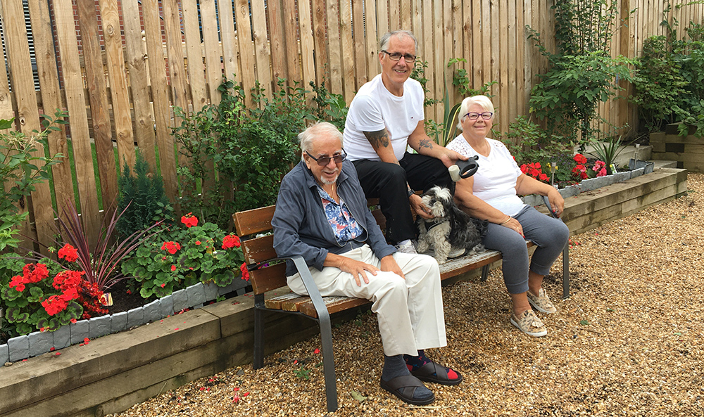 John McInally has created a stunning garden at Kippen Gate in Glasgow