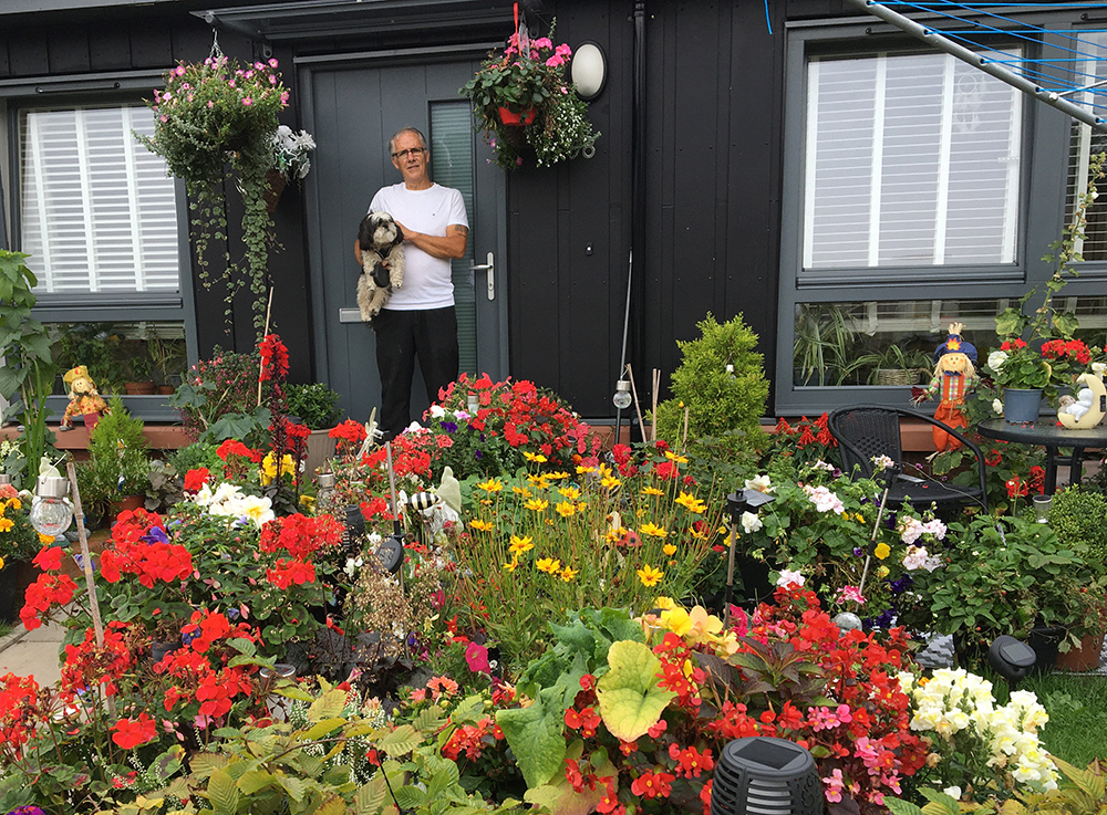 John McInally has created a stunning garden at Kippen Gate, Glasgow