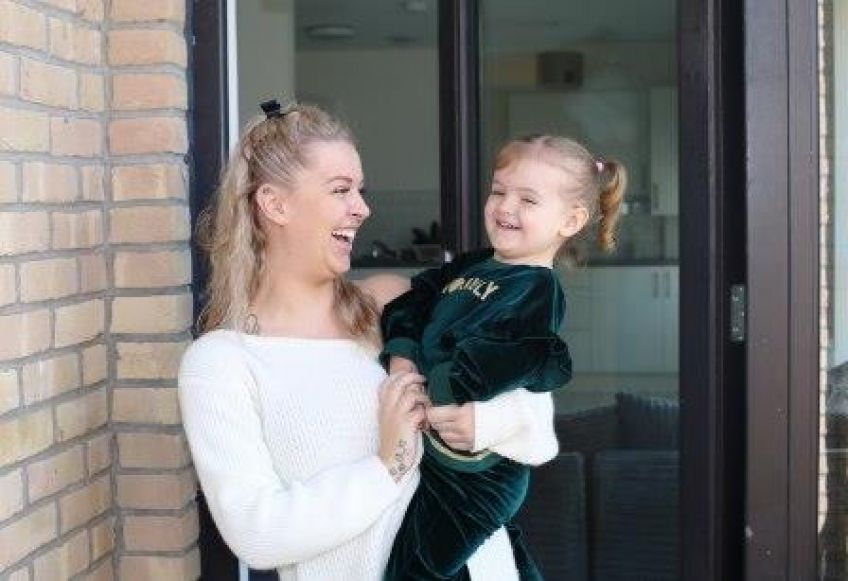 Denise Ackland and daughter Beau
