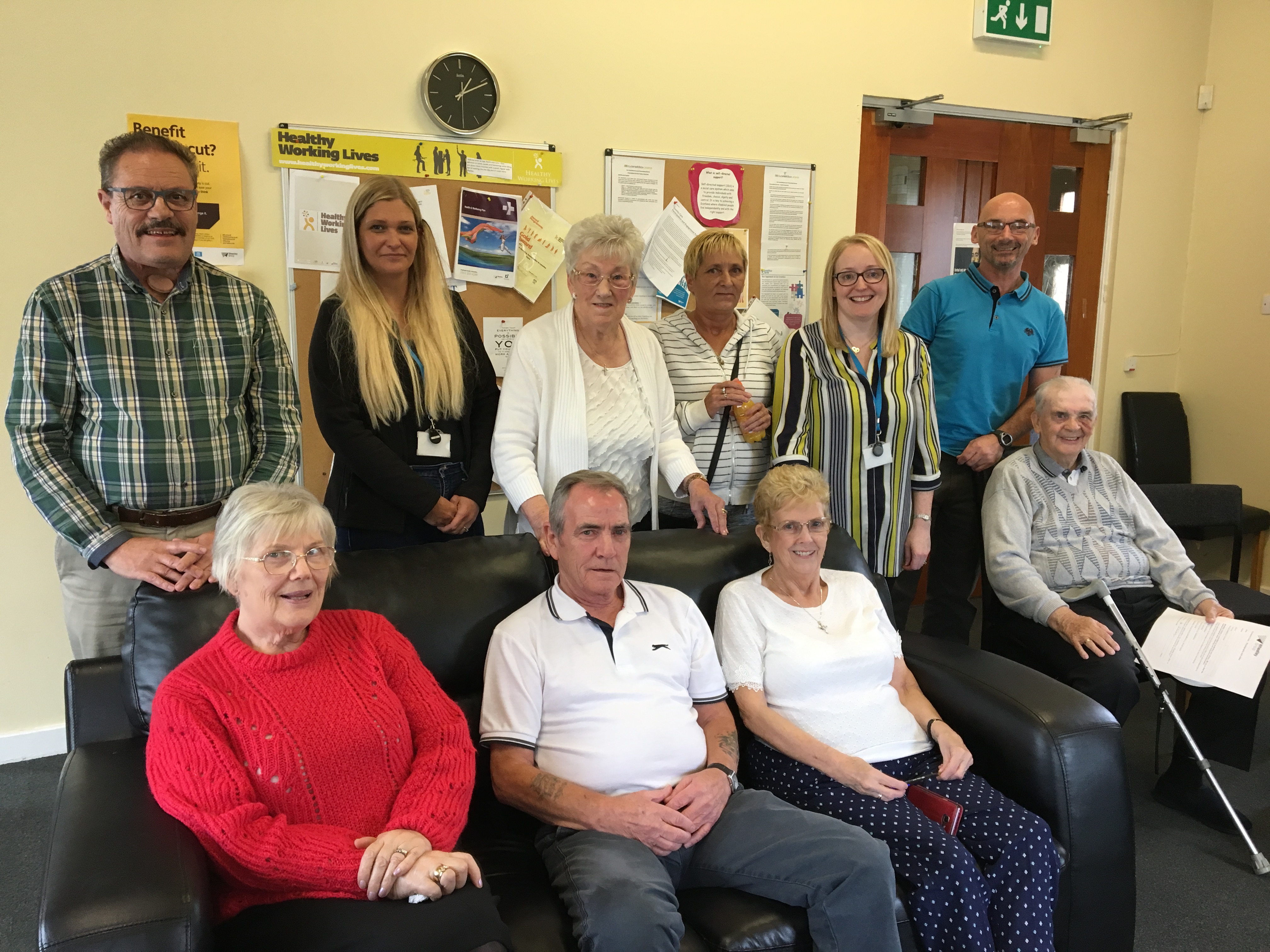 Tenants get together to discuss improvements LHA