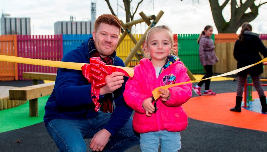 Staff meet youngsters at Inchyra Place