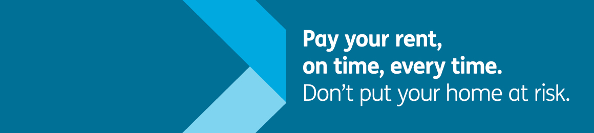 Rent campaign - Pay your rent on time every time carousel Loretto