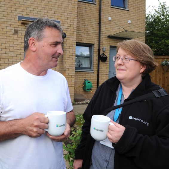 Housing officers are on their patch to help tenants