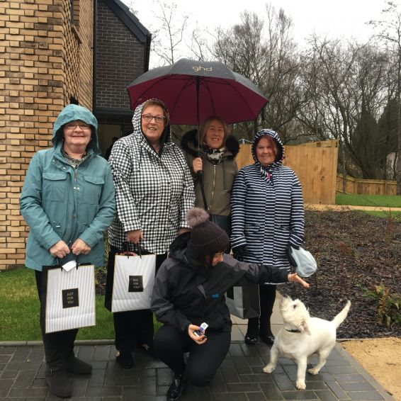 Tenants meet the neighbours at Wallacewell