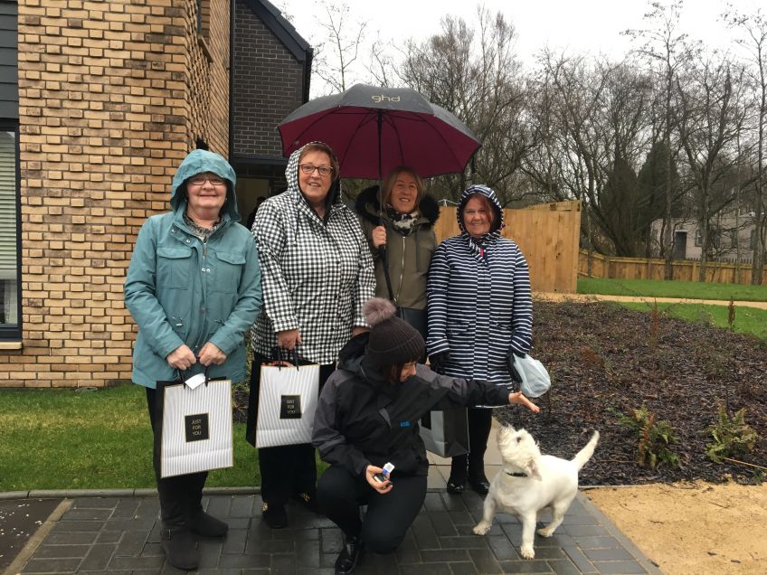 Tenants meet the neighbours at Wallacewell